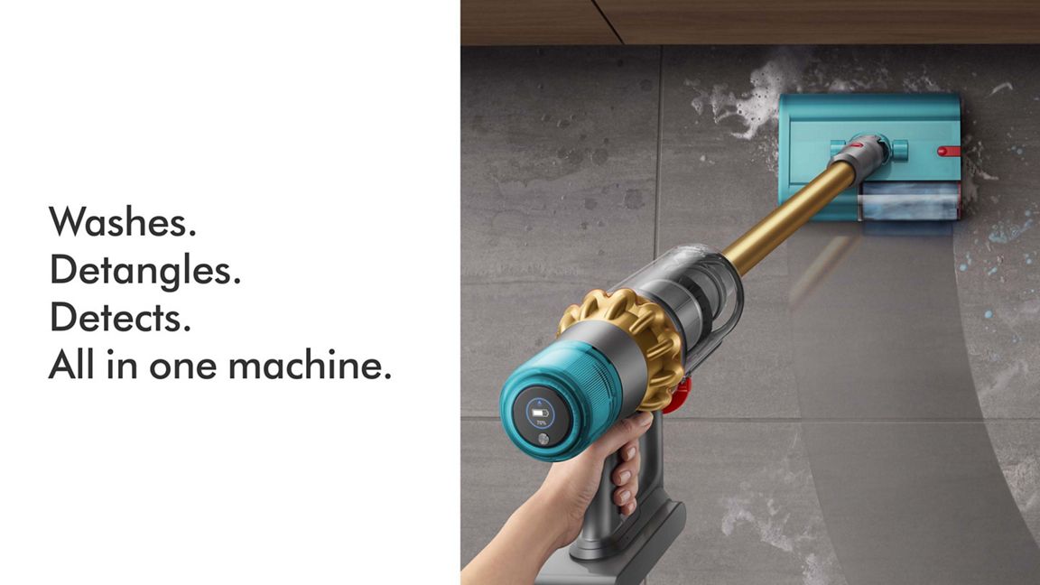 Dyson V15s Detect Submarine Absolute Gold