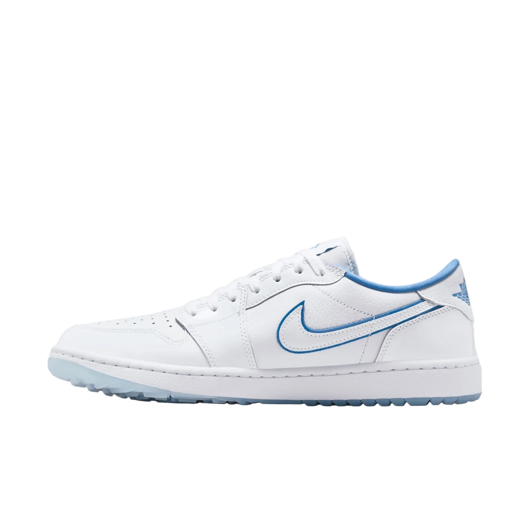 Air Jordan 1 Low Golf Shoes White/Legend Blue/Blue Tint