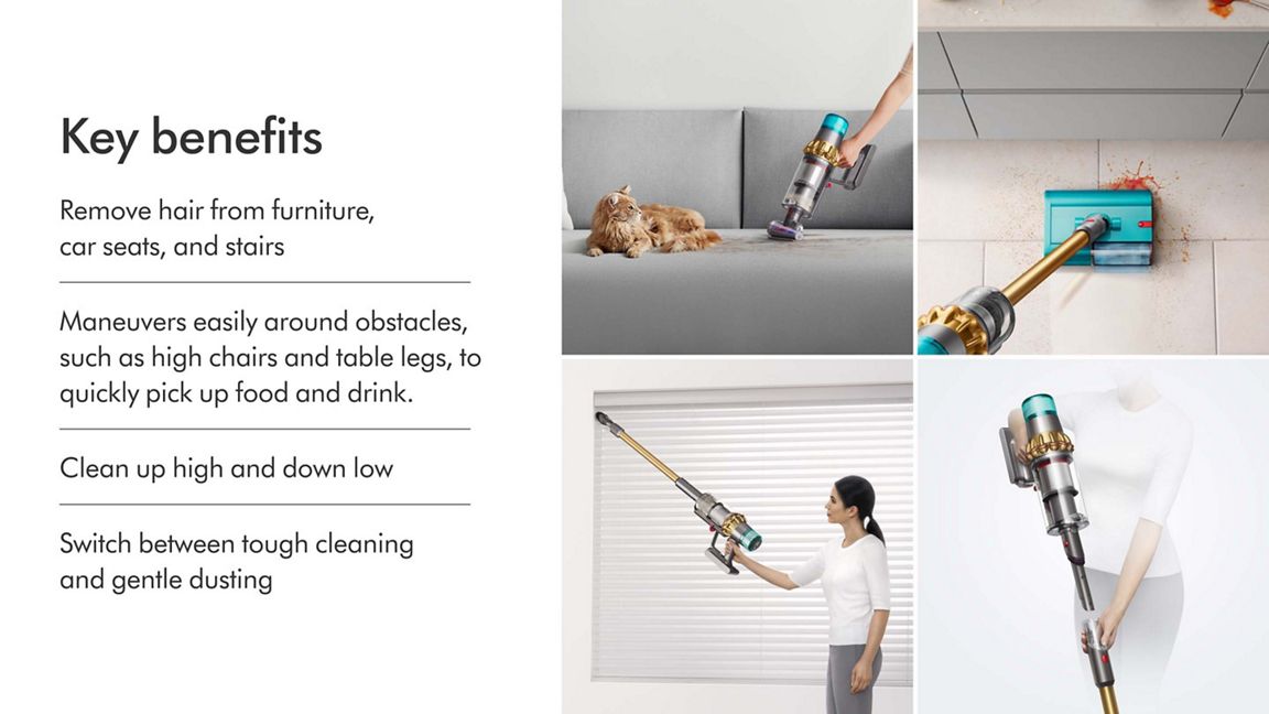 Dyson V15s Detect Submarine Absolute Gold