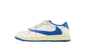 Fragment Design x Travis Scott x Air Jordan 1 Retro Low OG SP 'Sail Military Blue'