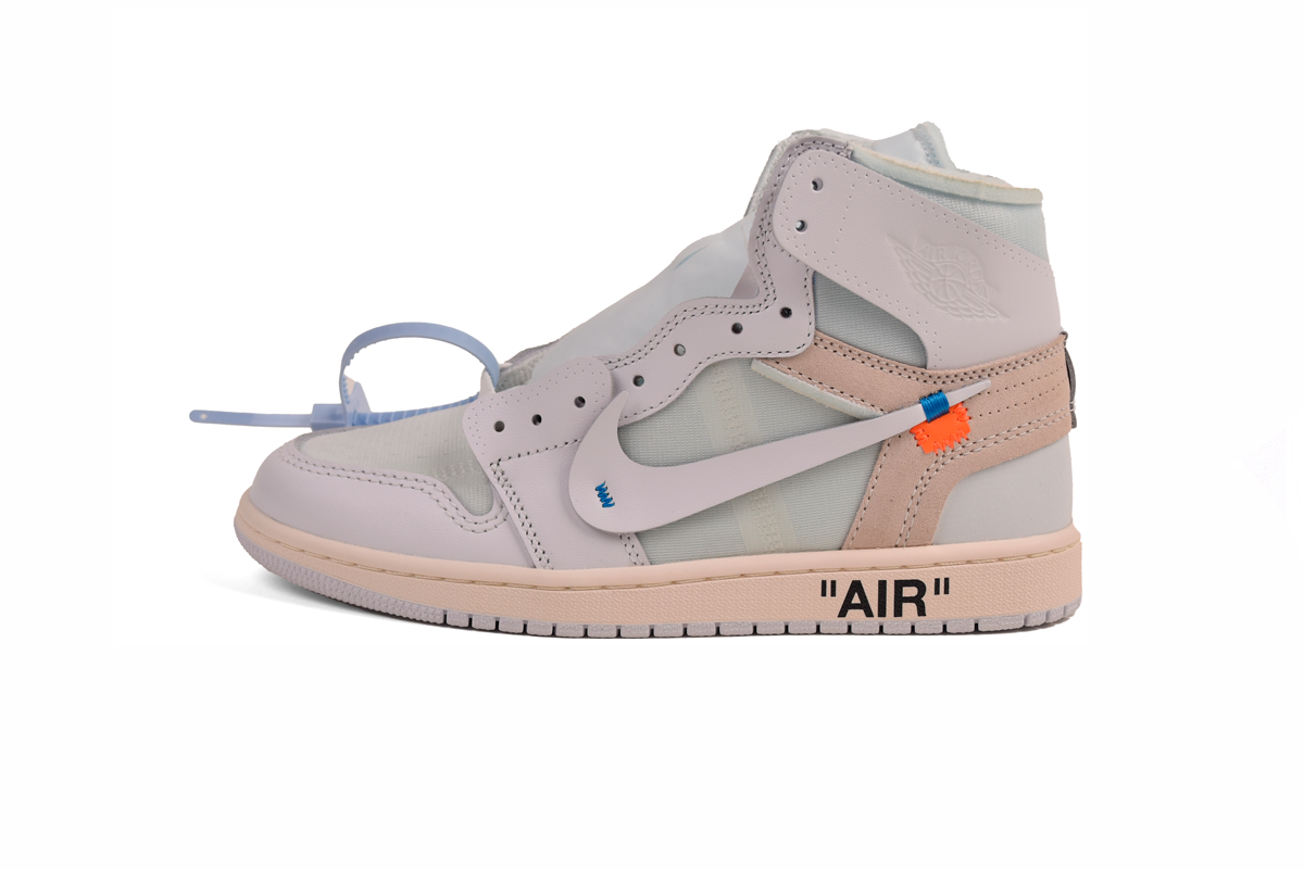 Off-White x Air Jordan 1 Retro High OG 'White' 2018