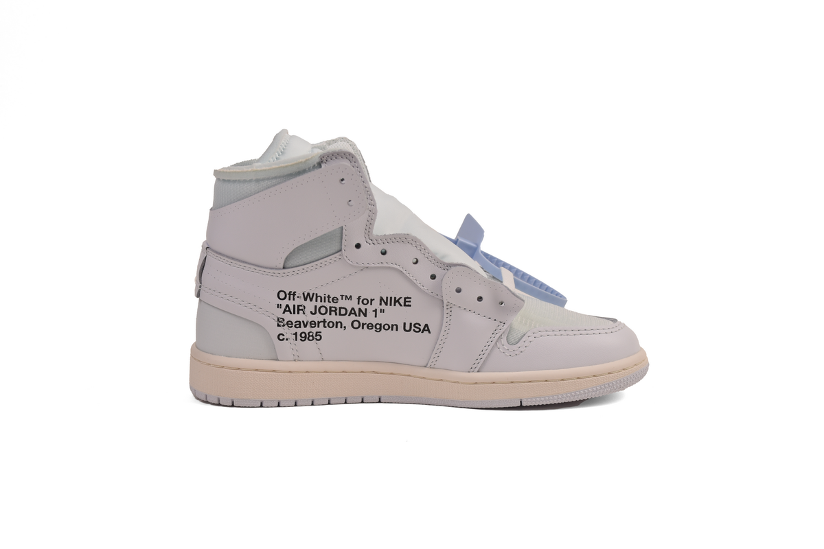 Off-White x Air Jordan 1 Retro High OG 'White' 2018
