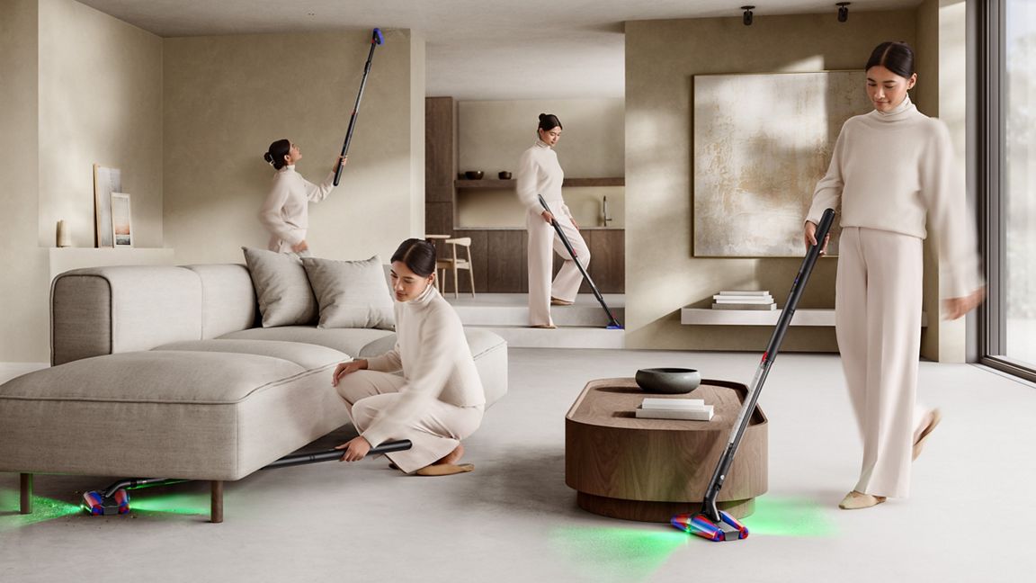 Dyson PencilVac Fluffycones Black