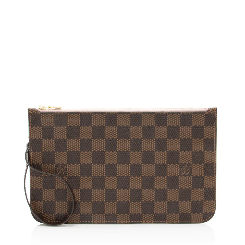 Louis Vuitton Damier Ebene Neverfull MM Pochette
