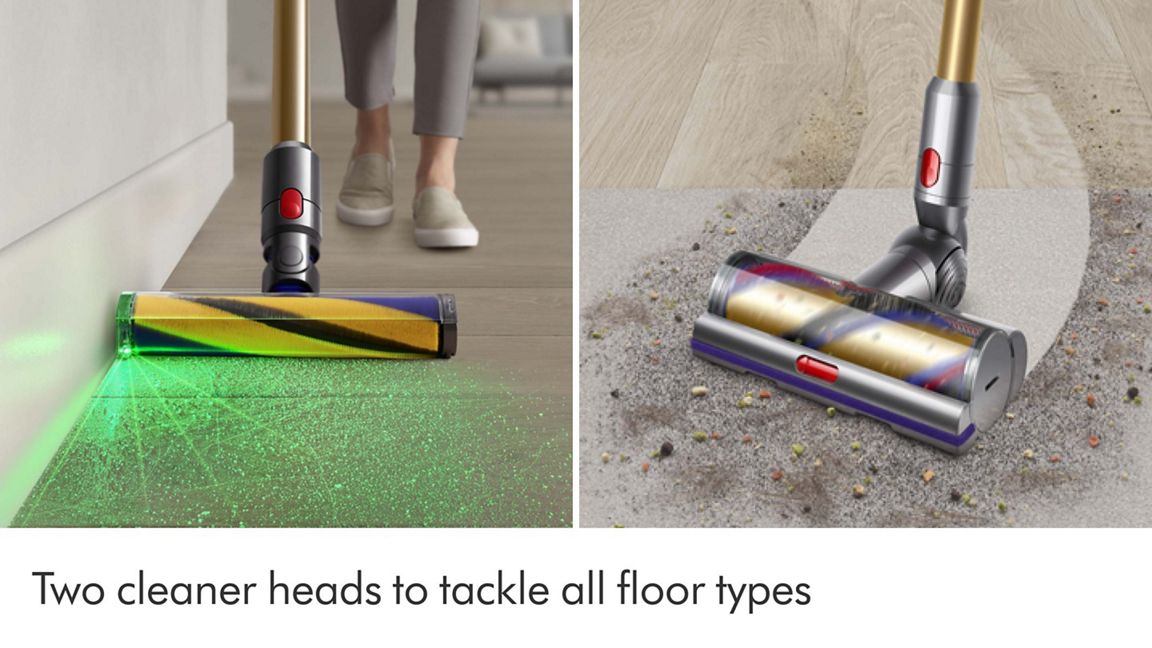 Dyson V15 Detect Absolute Cordless Vacuum - Gold
