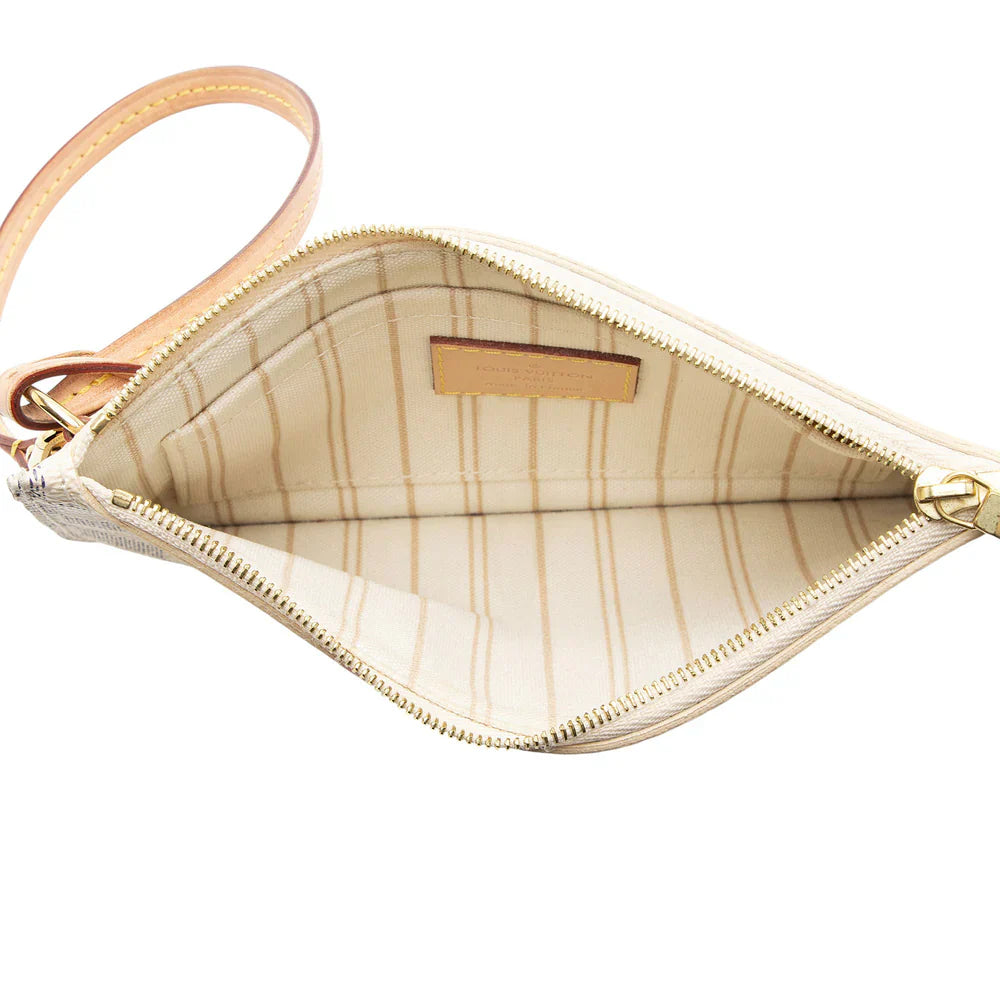 Louis Vuitton Damier Azur Neverfull PM Pochette