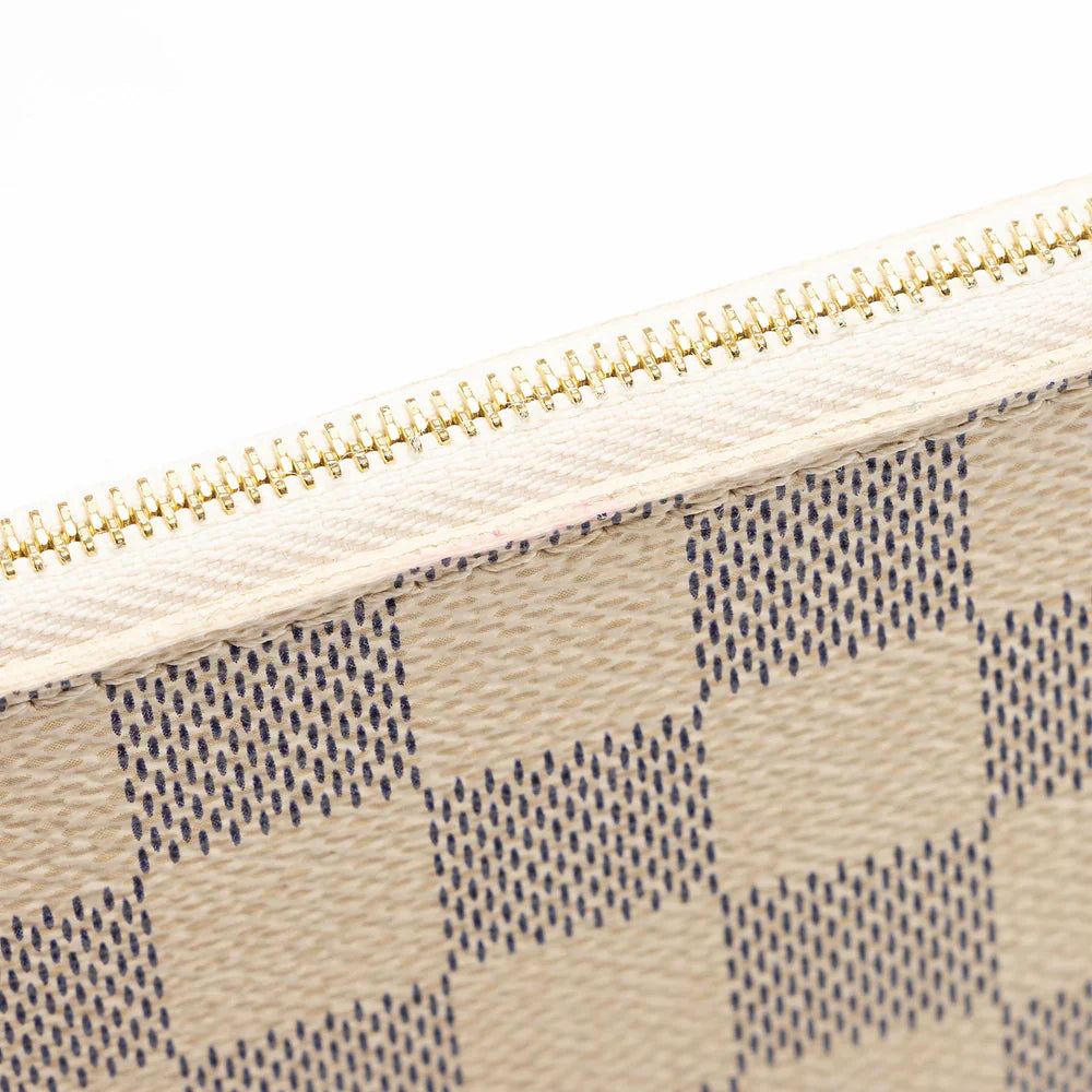 Louis Vuitton Damier Azur Neverfull PM Pochette