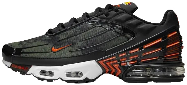 Air Max Plus 3 'Black Safety Orange Camo'
