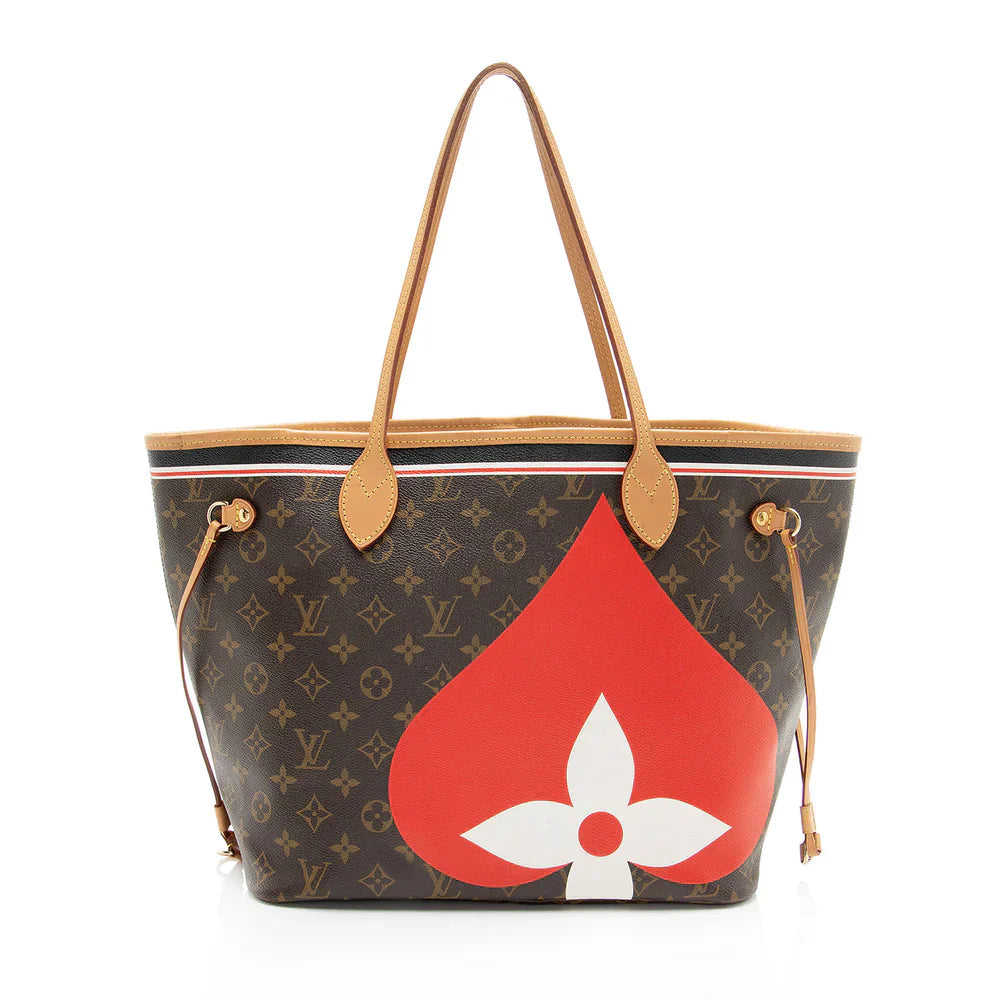 Louis Vuitton Limited Edition Monogram Canvas Game On Neverfull MM Tote