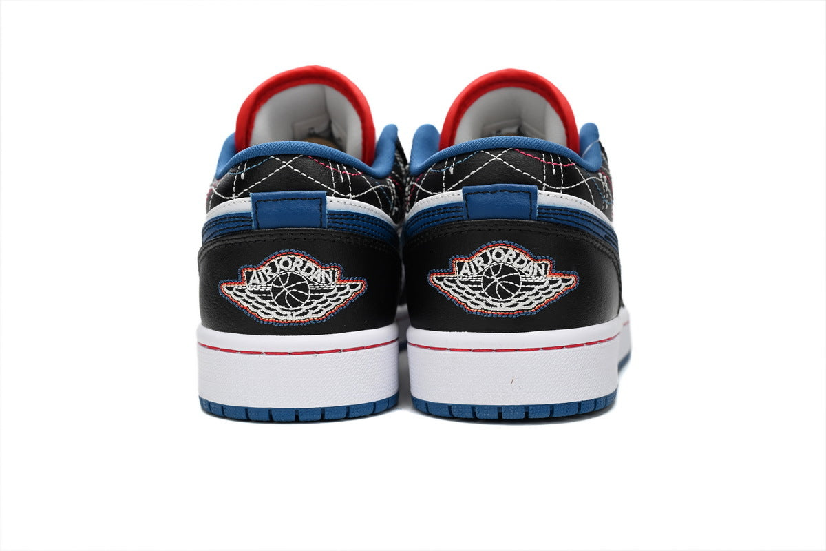 Air Jordan 1 Low SE 'Industrial Blue Sashiko'