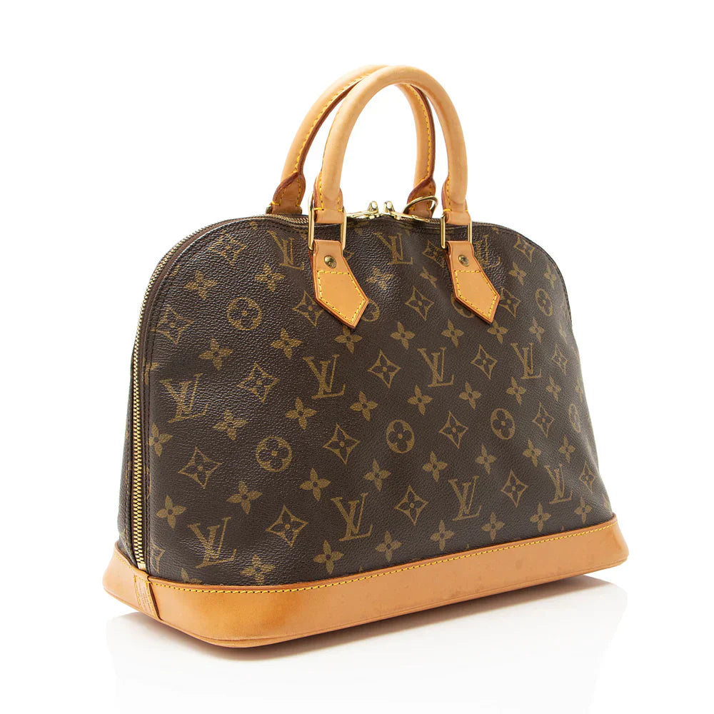 Louis Vuitton Vintage Monogram Canvas Alma PM Satchel