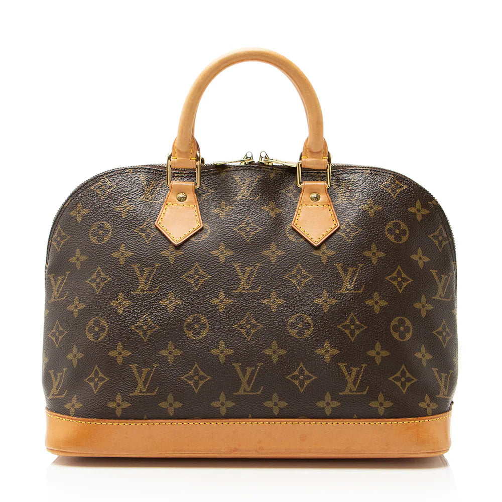 Louis Vuitton Vintage Monogram Canvas Alma PM Satchel