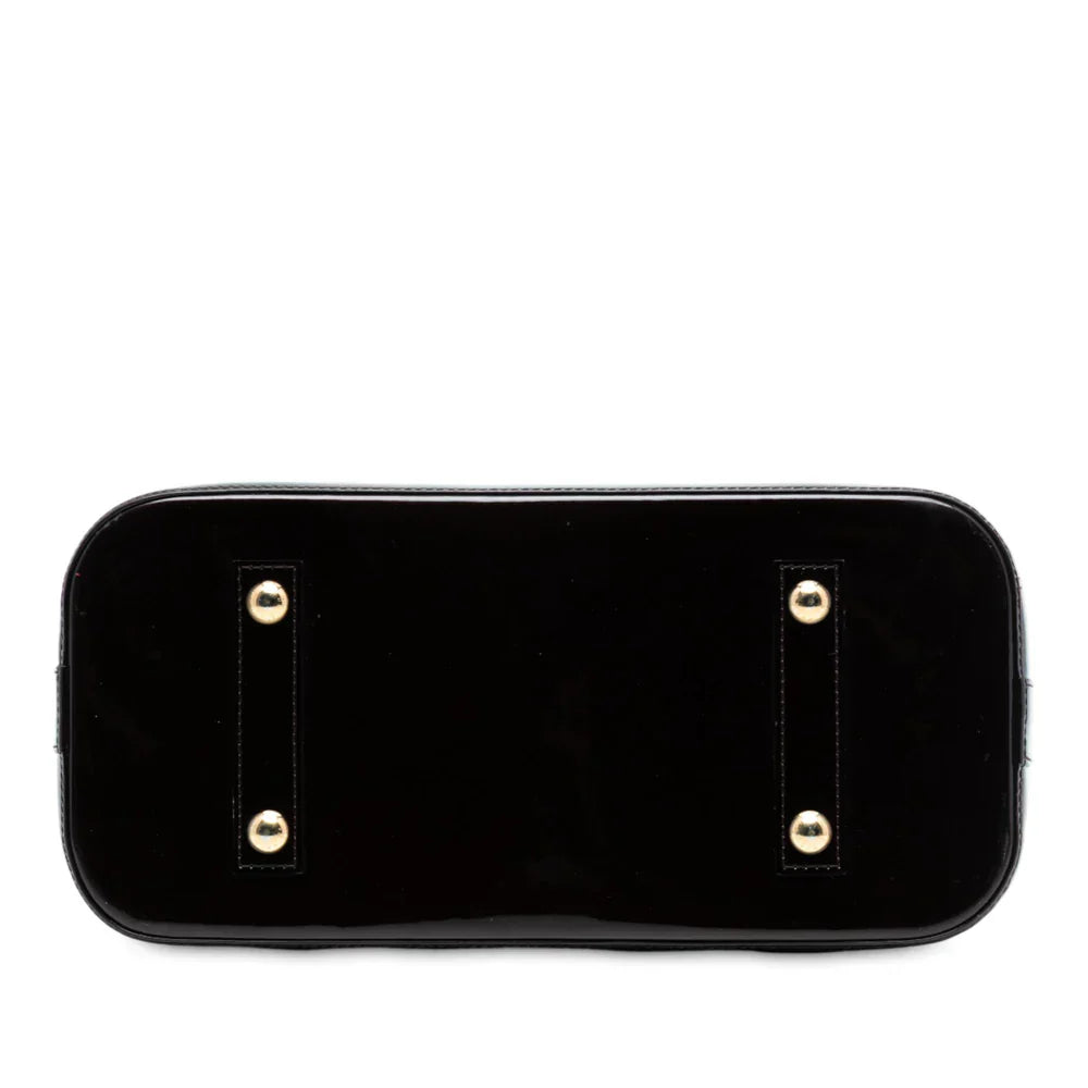 Louis Vuitton Monogram Vernis Alma MM Black