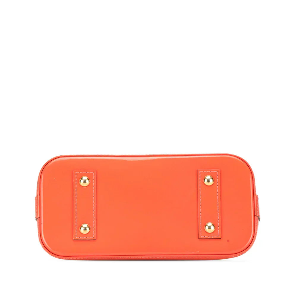 Louis Vuitton Monogram Vernis Alma BB Orange