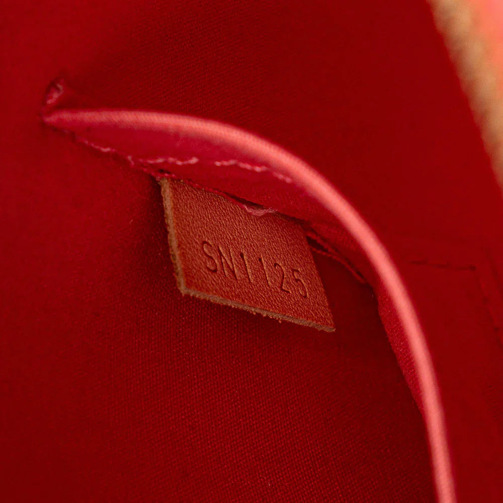 Louis Vuitton Monogram Vernis Alma BB Orange