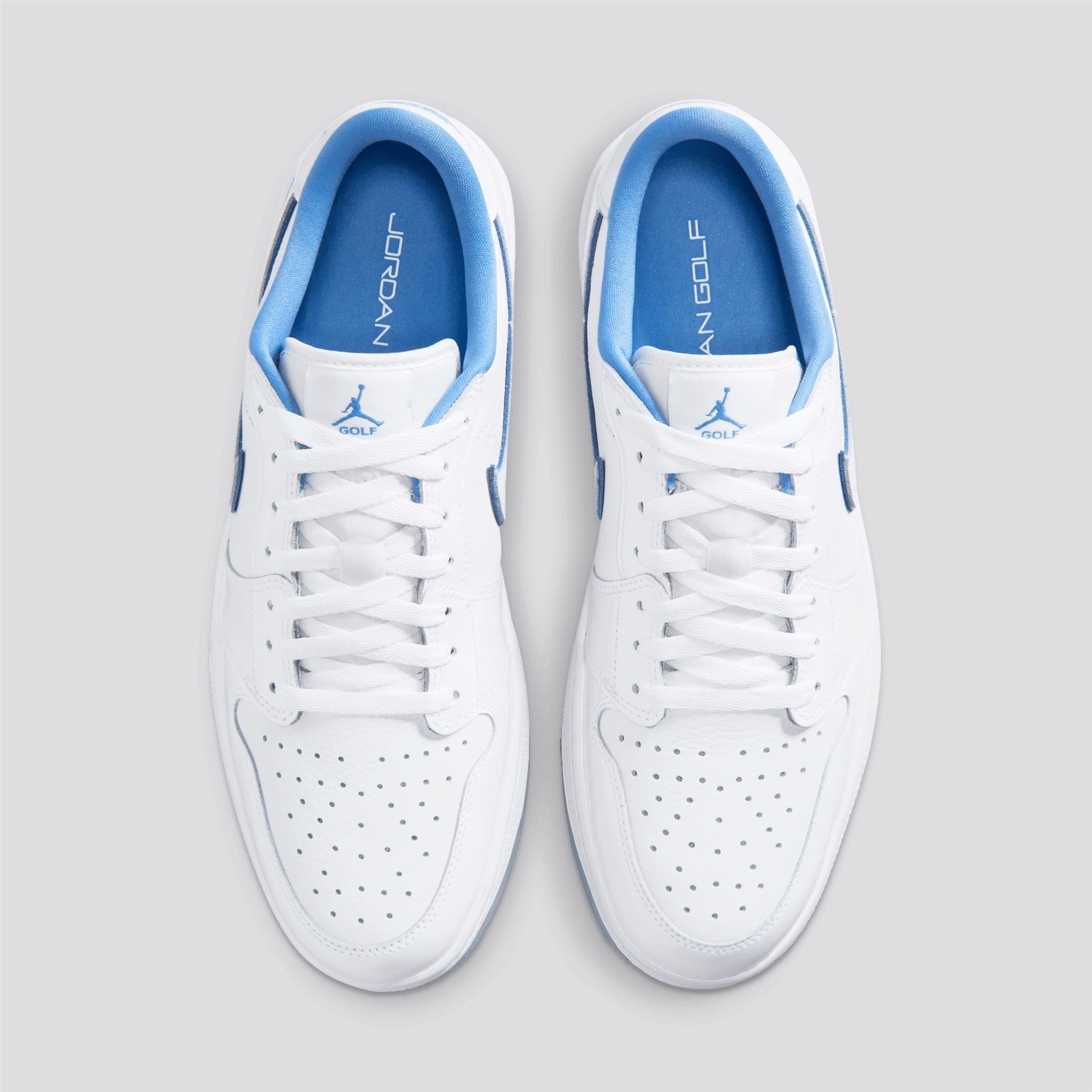 Air Jordan 1 Low Golf Shoes White/Legend Blue/Blue Tint