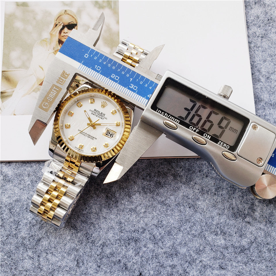 Rolex Datejust Men's Watch 41mm Steel and Yellow Gold 126333-0018 Silver Yellow Gold
