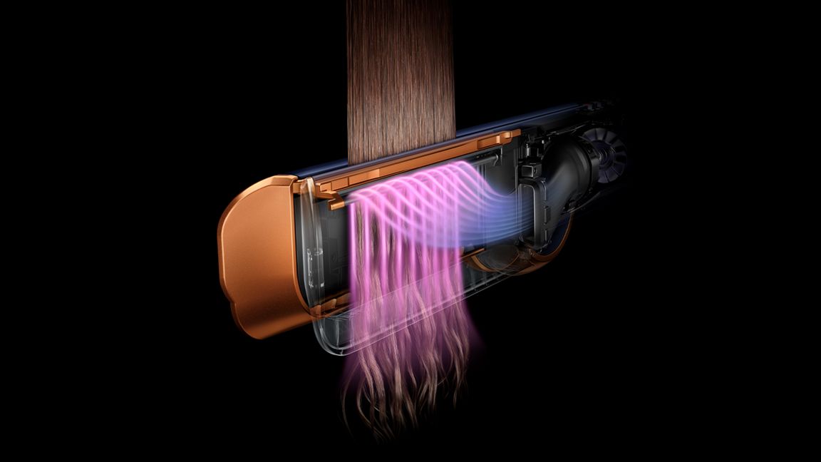 Dyson Airstrait Straightener Nickel Copper