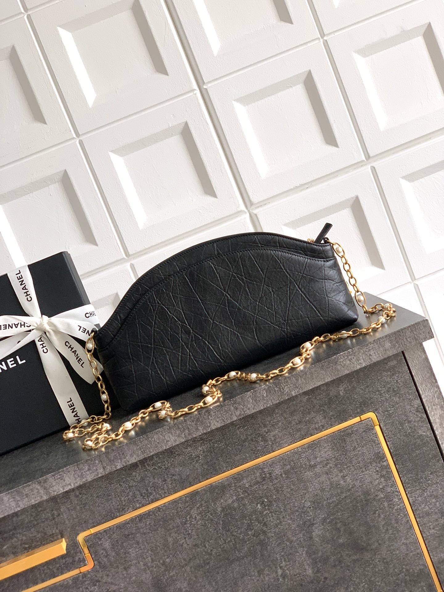 Chanel Paris Moscow Romanov charms bag. Love the purses black