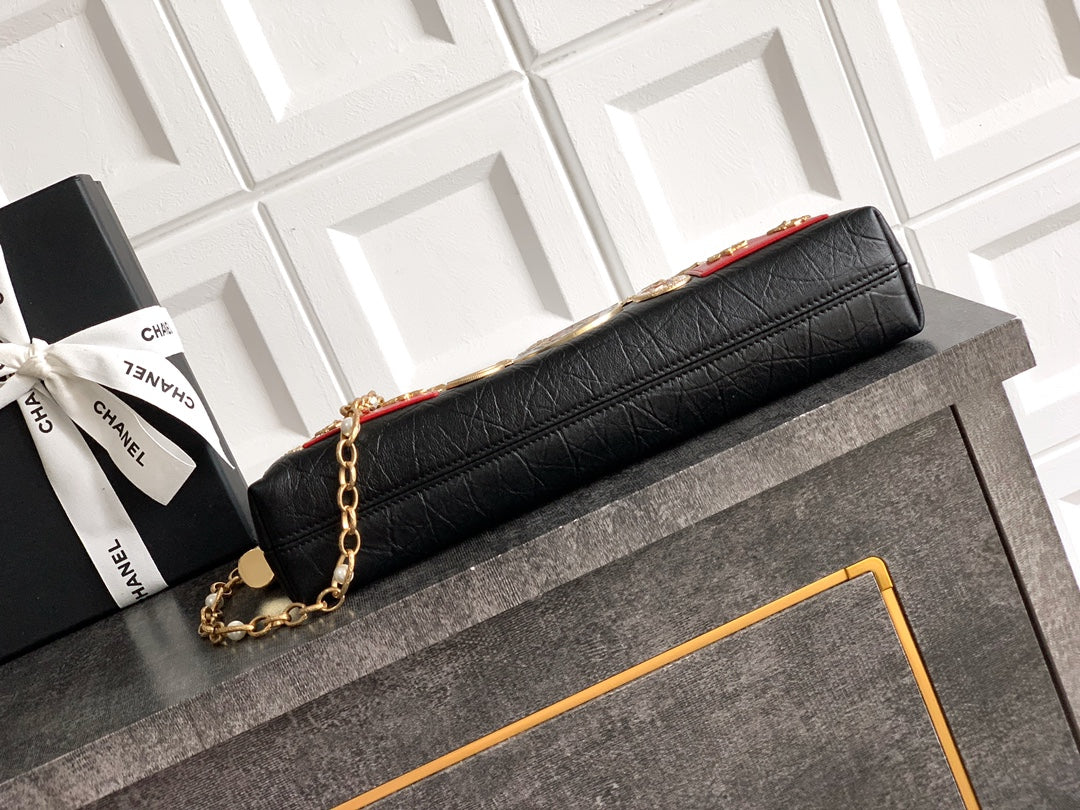 Chanel Paris Moscow Romanov charms bag. Love the purses black