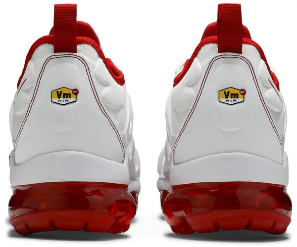 Air Vapormax Plus White University Red