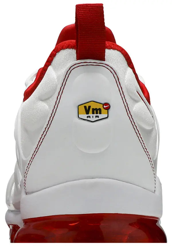 Air Vapormax Plus White University Red