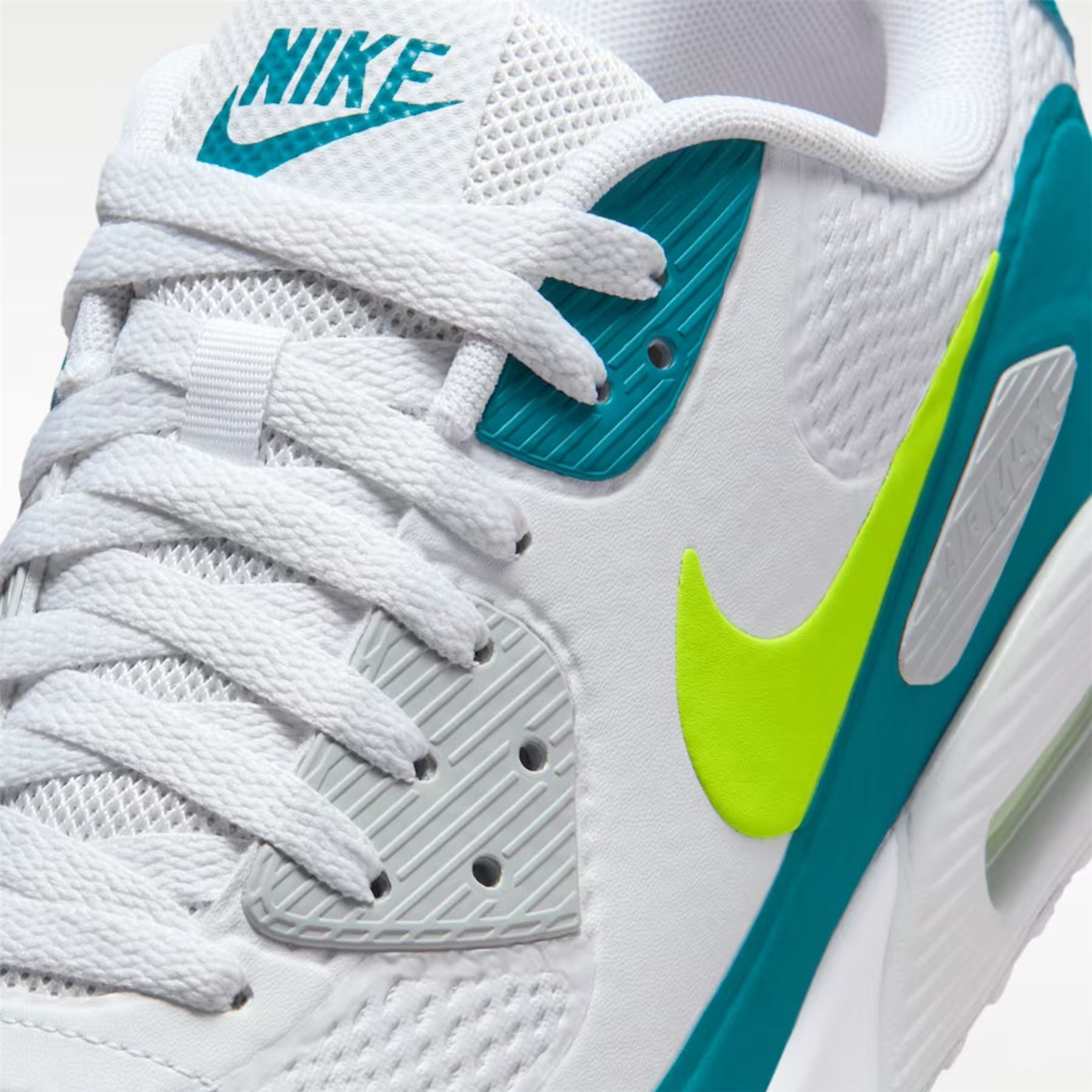 Air Max '90 Spikeless Golf Shoes White/Volt/Bright Spruce