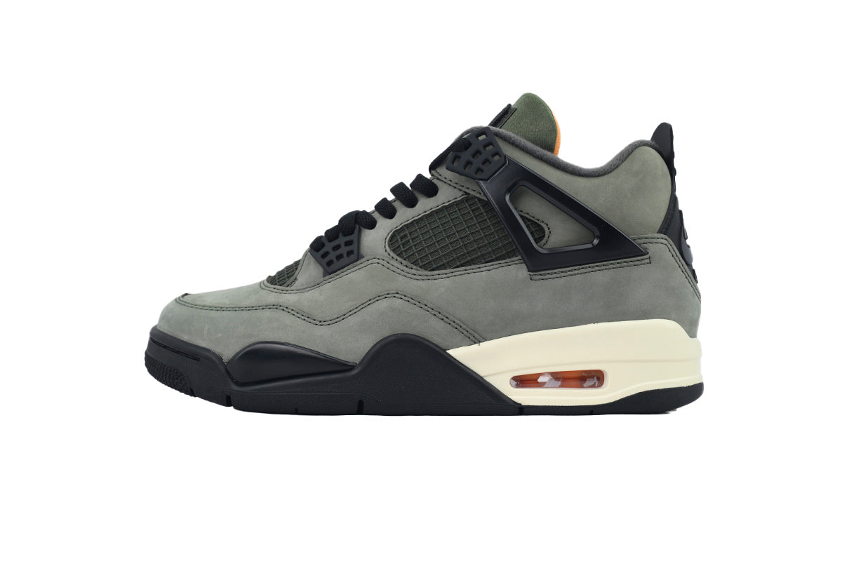 Undefeated x Air Jordan 4 Retro Green Black Hook