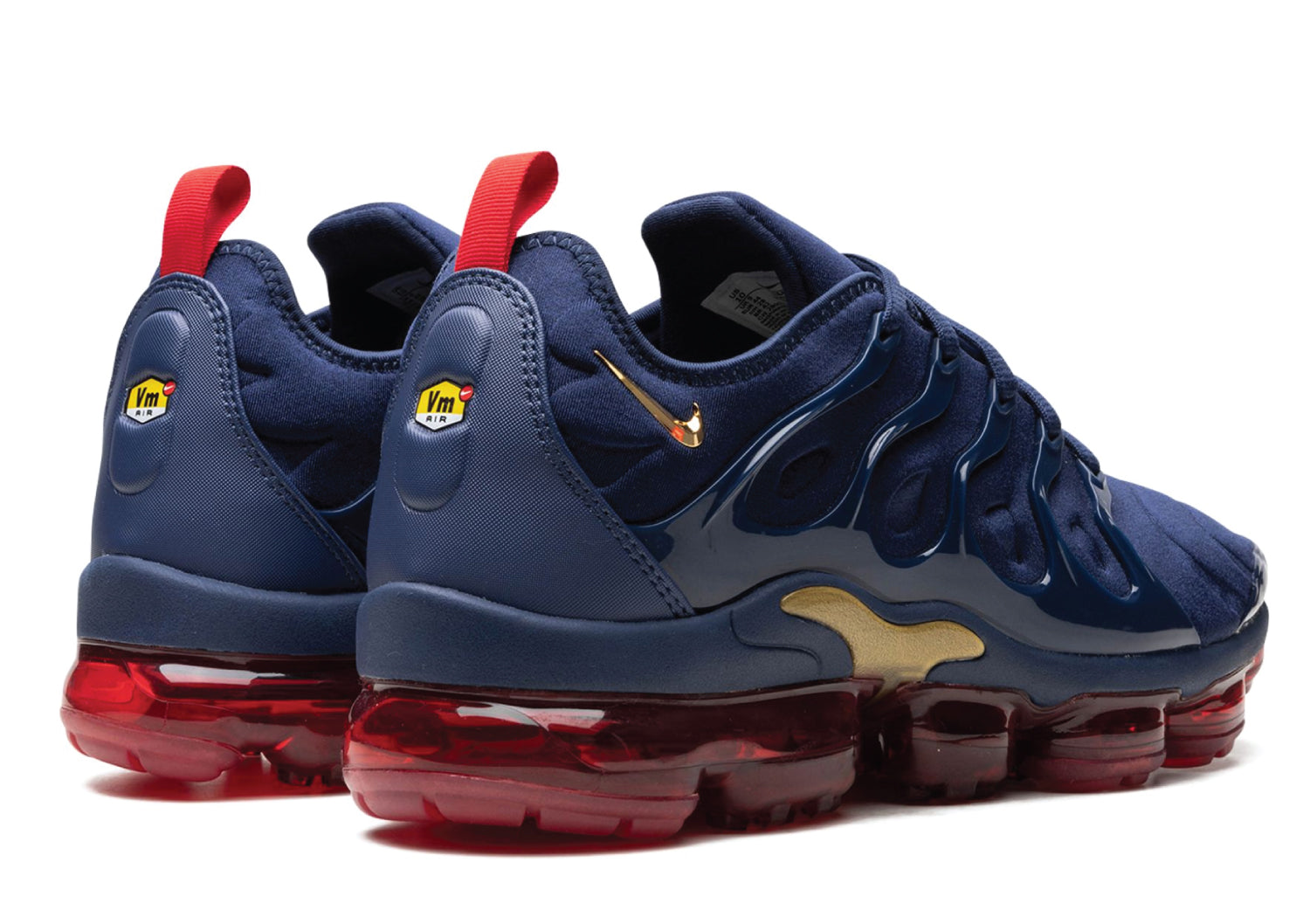 Air VaporMax Plus Metallic Blue/Gold