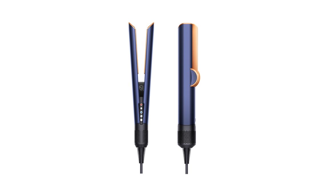 Dyson Airstrait straightener Prussian Blue Rich Copper