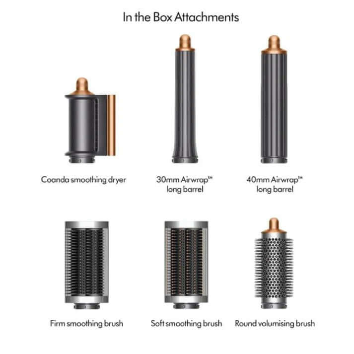 Dyson Airwrap Multi-Styler Complete Long In Nickel/Copper