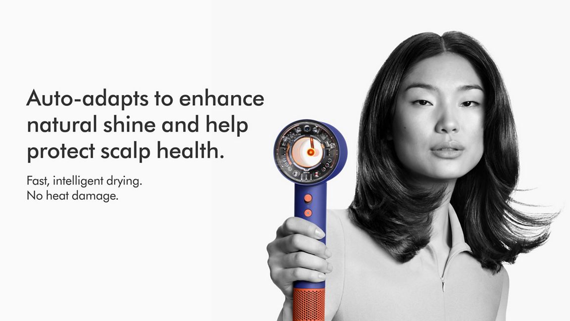 Dyson Supersonic Nural Hair Dryer Red Velvet Gold