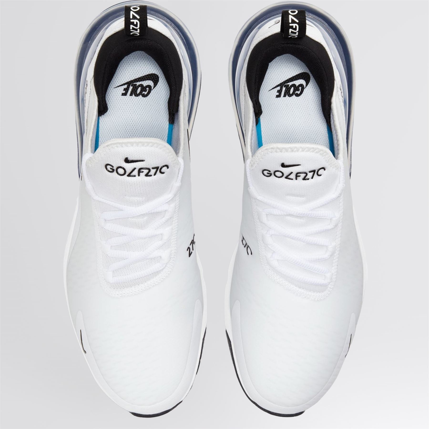 Air Max 270 Golf Shoes White/Black/Pure Platinum