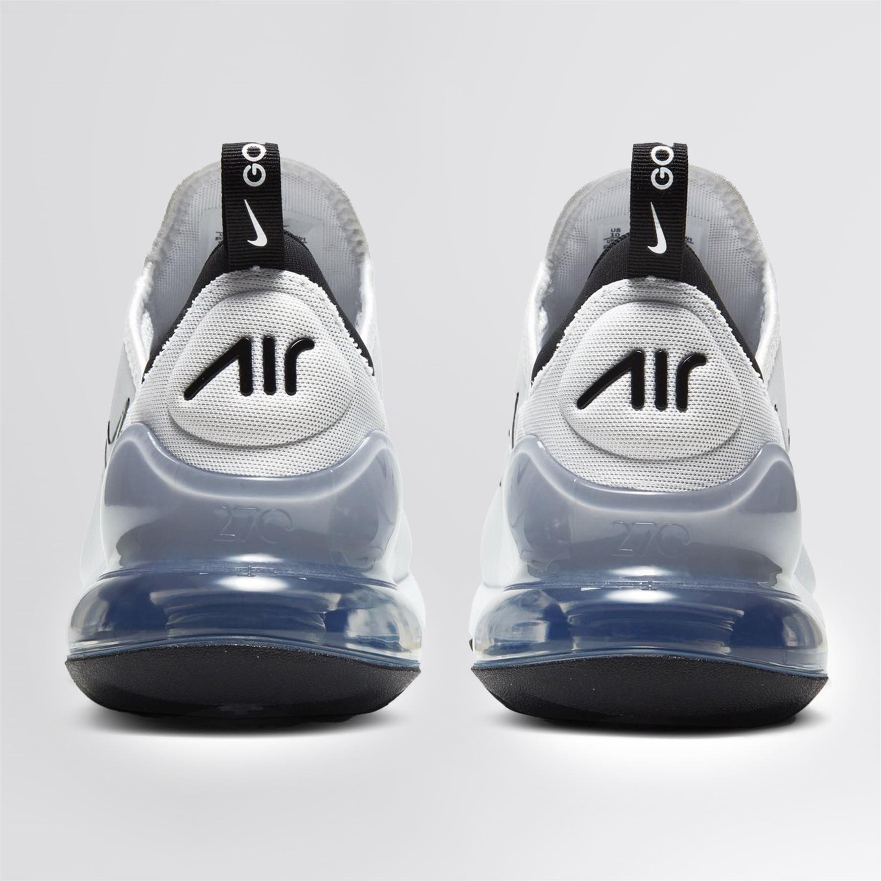 Air Max 270 Golf Shoes White/Black/Pure Platinum