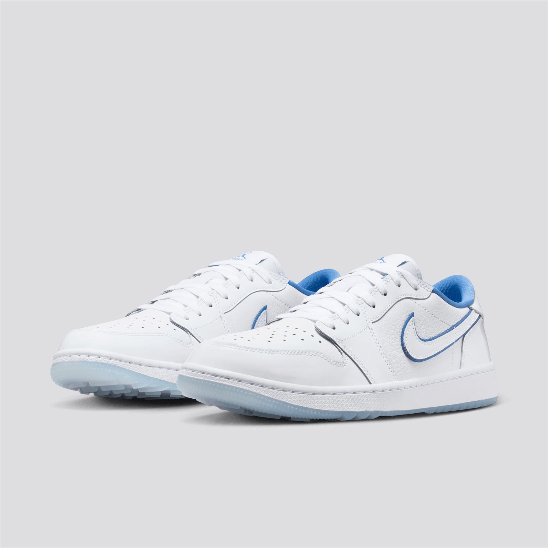 Air Jordan 1 Low Golf Shoes White/Legend Blue/Blue Tint