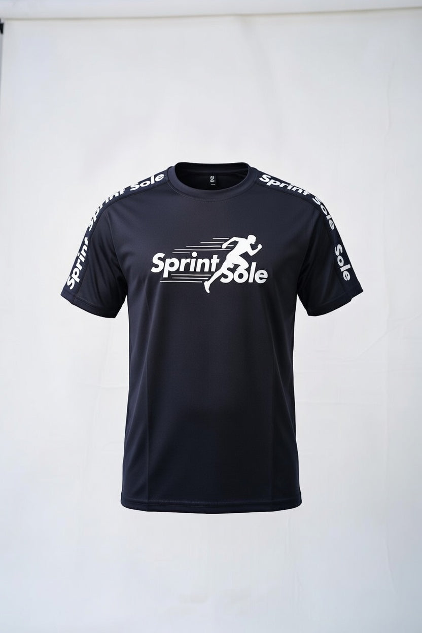 SprintSole® Black Strike Tee